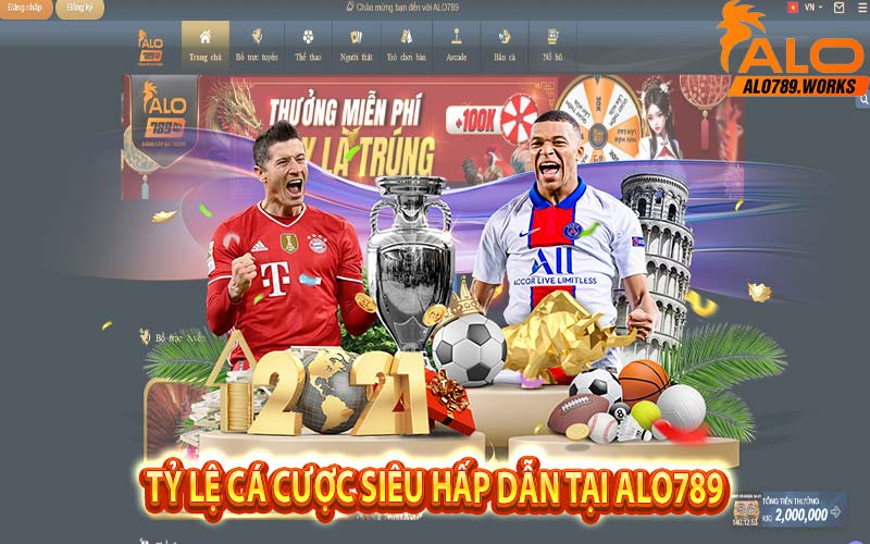Nhà cái alo789 có tỷ lệ cá cược thể thao siêu hấp dẫn