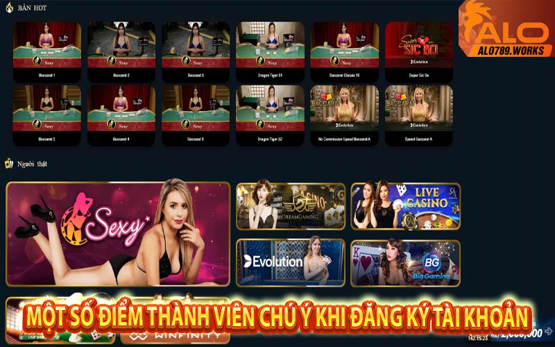 Trải nhiệm kho game alo789 siêu đa dạng khi đăng ký tài khoản cá cược