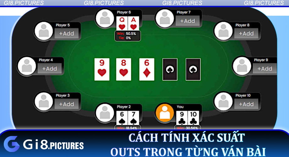 Cách tính Xác Suất Outs trong từng ván bài