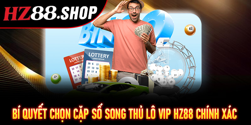 Bí quyết chọn cặp số Song Thủ Lô VIP Hz88 chính xác